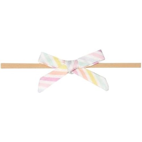 Copper Pearl Ribbon Baby Bow Headbands - Limited Collection