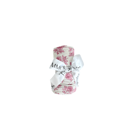 Blush Rose Garden Swaddle