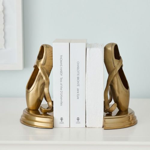 Ballet Slipper Bookends - Set of 2