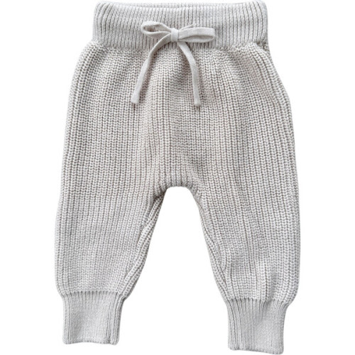 Knit Pants Sand - Babysprouts | Maisonette