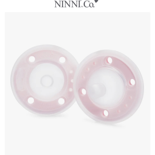 Ninni Pacifier Petal Pink 2 Pack