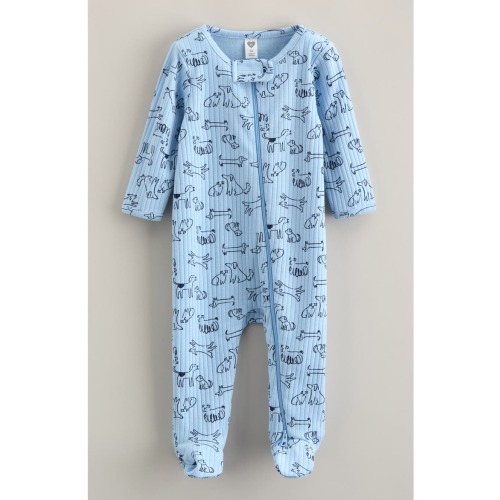 Rib Zip Footie