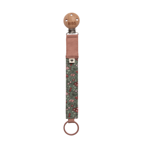 BIBS x LIBERTY Pacifier Clip - Chamomile Lawn Woodchuck