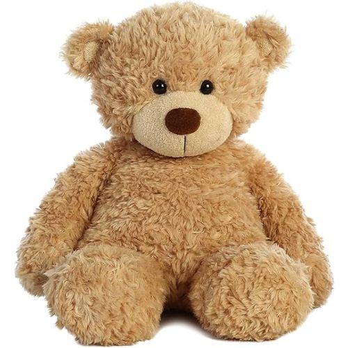 Aurora® Snuggly Bonny Bear™ Stuffed Animal - Comforting Companions for Imaginative Play - Perfect for Kids, Adults, Birthdays, and Anniversaries - Tan 13 Inches