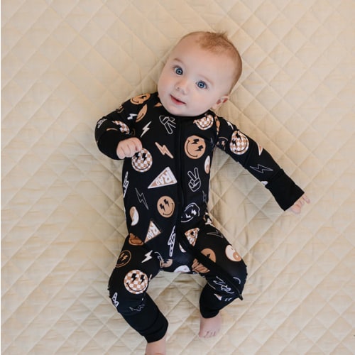 Bamboo Zip Romper | Rad Vibes