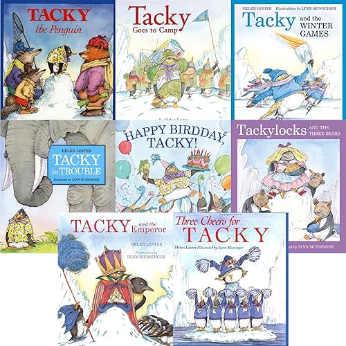 Tacky the Penguin Book Series, 8-Book Set Paperback – January 1, 2012
