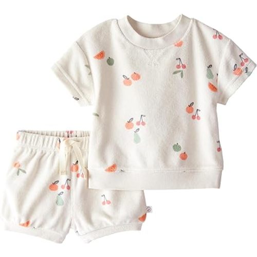 little planet by carter's unisex-baby 2-piece Shorts Set Made With Organic Cotton