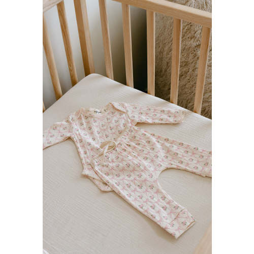 Élodie Pointelle Pants - Cream/Pink – MYLA JANE