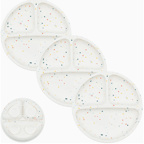 Silicone Suction Plates – Set of 3