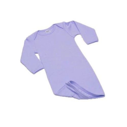 MONAG Long Sleeve Baby Gown Lavender 0-3 m