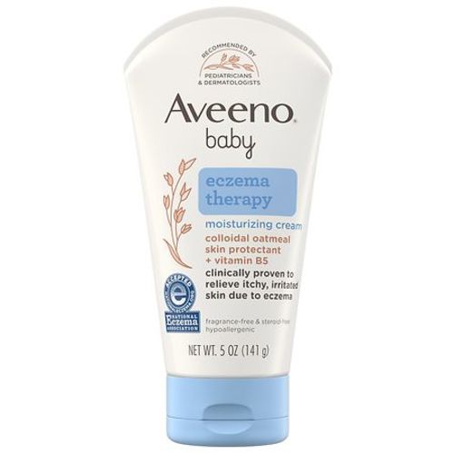 Aveeno Baby Eczema Therapy Moisturizing Cream with Oatmeal Fragrance-Free