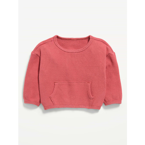 Striped Crew-Neck Sweatshirt for Baby