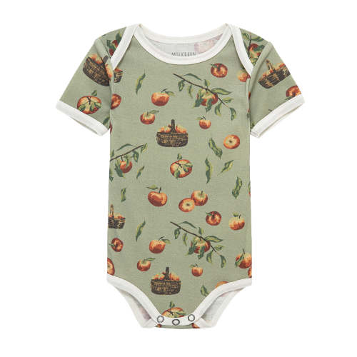 Apple Orchard Organic Cotton Short Sleeve One Piece