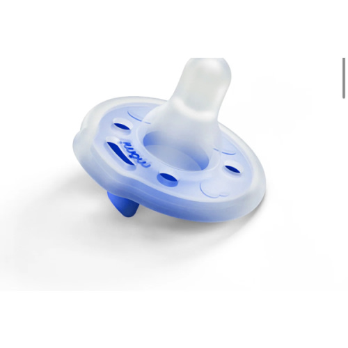 babypace breast-like pacifier single - lapis | mōmi