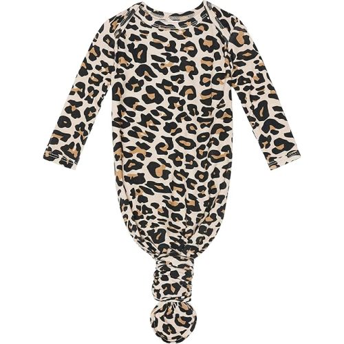 Posh Peanut Knotted Newborn Gown - Newborn Gowns For Girls 0-3 Months