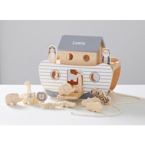 Noahs Ark Wooden Toy Set