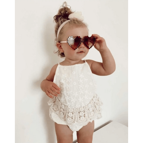 Vintage Floral Romper Dress | RYAN AND REMI