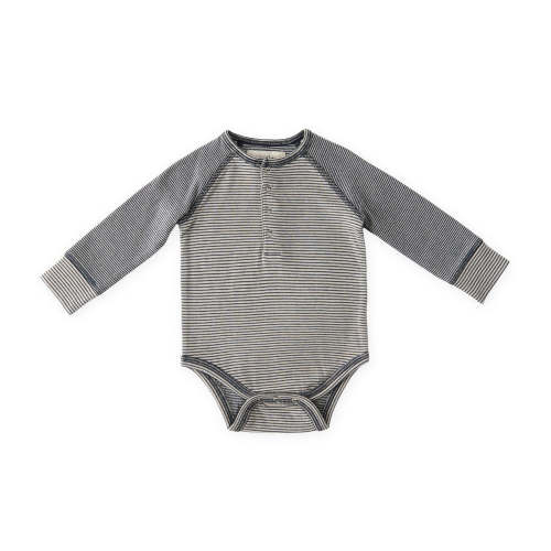Sailor Stripe Raglan One-Piece - Ink