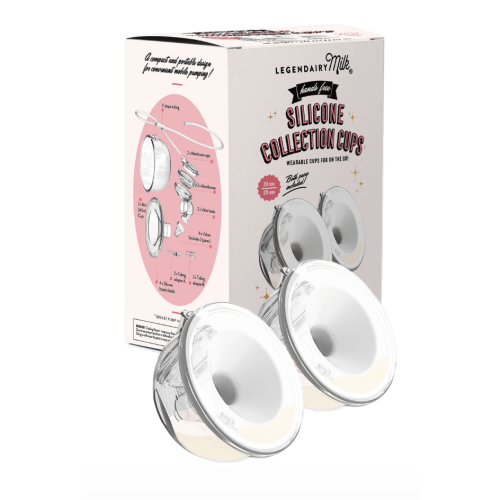 Silicone Milk Collection Cups | Legendairy Milk