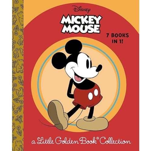 Disney Mickey Mouse: a Little Golden Book Collection (Disney Mickey Mouse) Hardcover – Picture Book, September 26, 2023