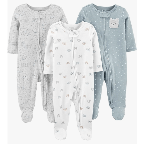 Simple Joys by Carter's Baby 3-Pack Neutral Sleep and Play