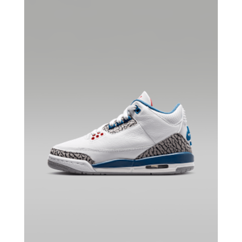 Air Jordan 3 Retro "True Blue" Big Kids' Shoes. Nike.com