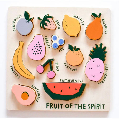 Fruit of the Spirit Wooden Puzzle