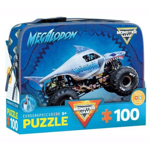 Eurographics Monster Jam Puzzle & Lunch Box - Megalodon