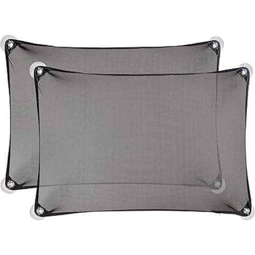 Dreambaby Stretch Adjustable Car Window Shades for Baby - Sun Shade for Side Windows - Universal Fit - 2pk