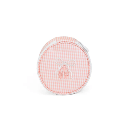 TRVL: JEWEL ROUND CASE - BALLET PINK