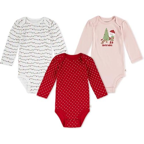 HUGGIES Baby 3-pack Long Sleeve Bodysuit