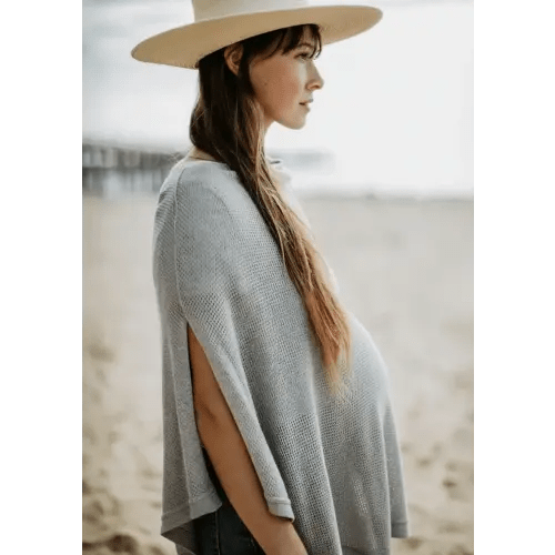 The Grey Cocoon™ Breathable Nursing Cover