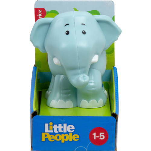 Fisher-Price Little People Elephant Animal Figure, Developmental Toy for Toddlers & Kids