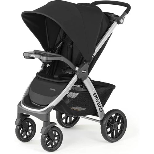 Chicco Bravo Quick-Fold Stroller - Black | Black