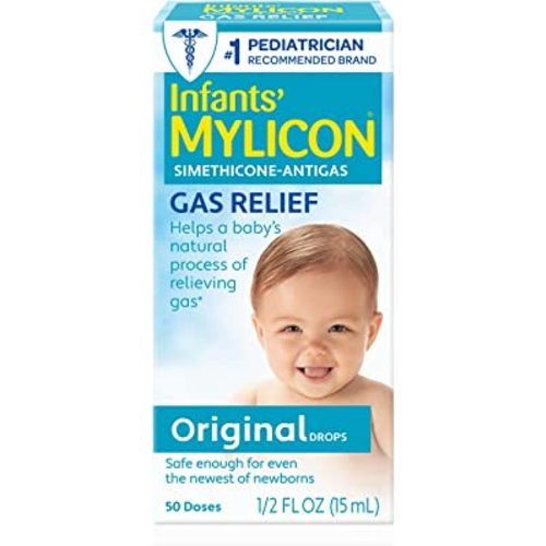 Mylicon Gas Relief Drops for Infants and Babies, Original Formula, 0.5 Fluid Ounce