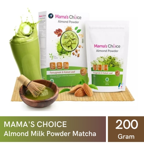 MAMA'S CHOICE Almond Milk Powder Matcha DHA Nutrition Breast Milk Fenugreek 200g