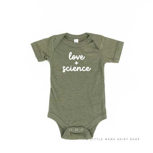 LOVE + SCIENCE - Short Sleeve Child Shirt