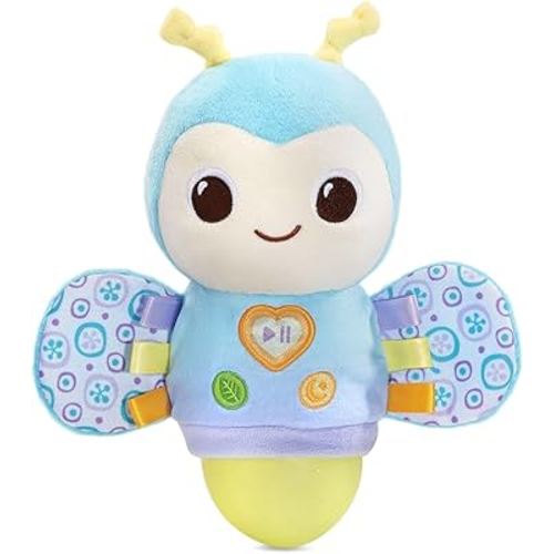 VTech Baby Soothe and Shine Firefly Musical Plush with Color Changing Night-Light and Timer
