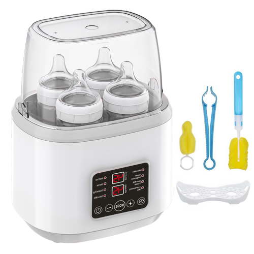 Prociv 8-in-1 Baby Bottle Warmer, Fast Brew, Double Bottles, Timer, Accurate Temp Control, Defrost, Sterilizing