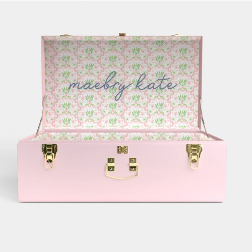 Grand Trunk - Pink - Palm Beach Paradise / Embroidery