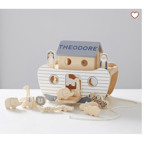 Noahs Ark Wooden Toy Set | Pottery Barn Kids