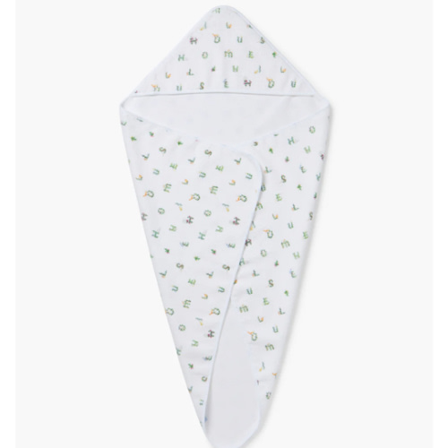 Hooded Towel - Alphabet