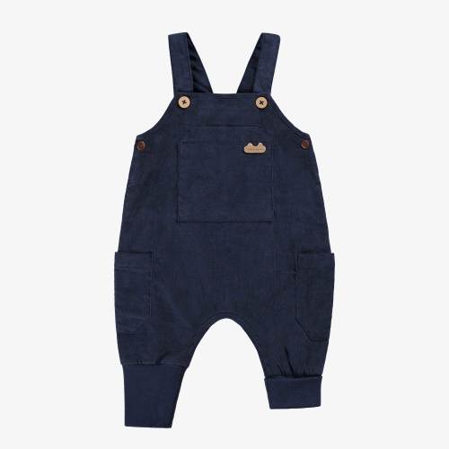 Salopette bleu marine, naissance | Souris Mini - Souris Mini