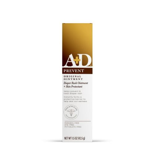 A and D Original Diaper Rash Ointment Skin Protectant for Baby Skin Care, 1.5 oz