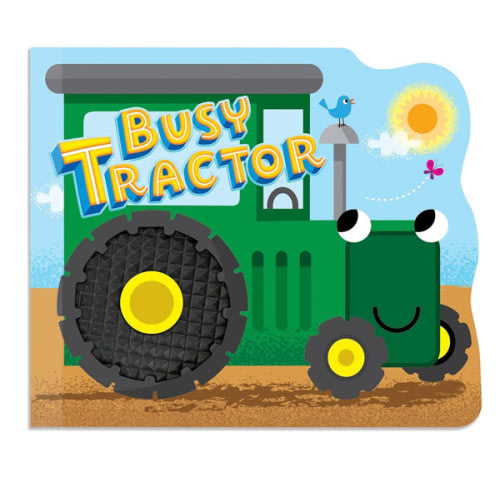 Busy Tractor - Touch and Feel Board Book - Sensory Board Book