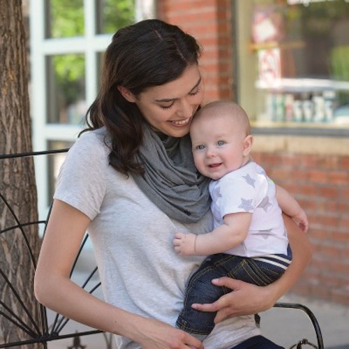 GO by Goldbug 4-in-1 Nursing Scarf - Gray