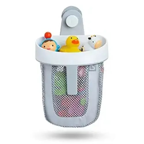 Munchkin Super Scoop Hanging Bath Toy Organizer, Grey