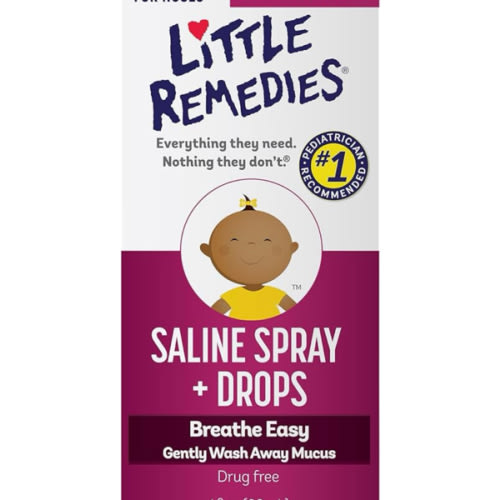 Little Remedies Noses Saline Spray Drops, 1 Fl Oz
