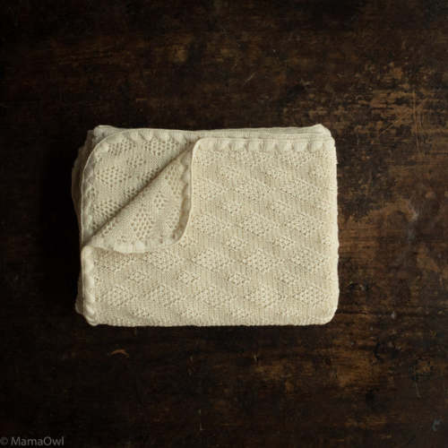Merino Wool Swaddle/Baby Blanket - Natural                   – MamaOwl