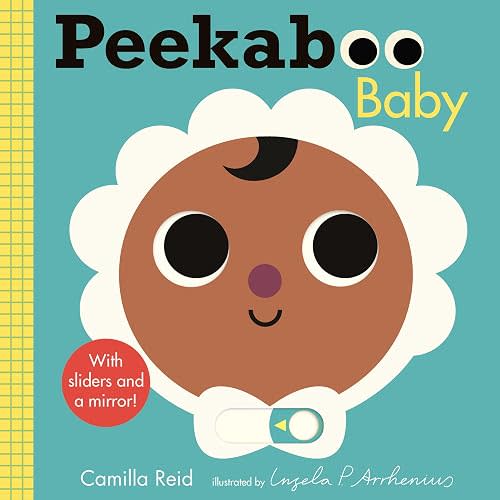 Peekaboo: Baby: (An Interactive Board Book for Babies & Toddlers with Mirror & Sliders. Cute Artwork Includes a Duck, Lamb, Stroller, & More. Perfect Baby Shower Gift Idea) (Peekaboo You)